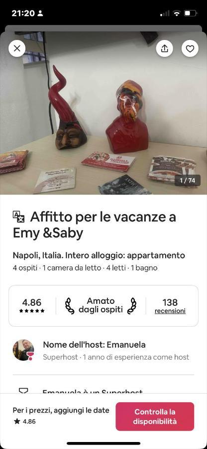 Appartamento Emyesabi Napoli Esterno foto